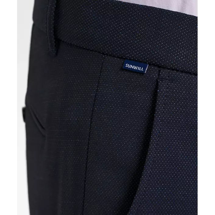 Sunwill Bistretch Fitted Wollhose, Navy, large image number 5