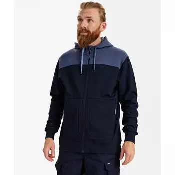Engel Entire hoodie med dragkedja