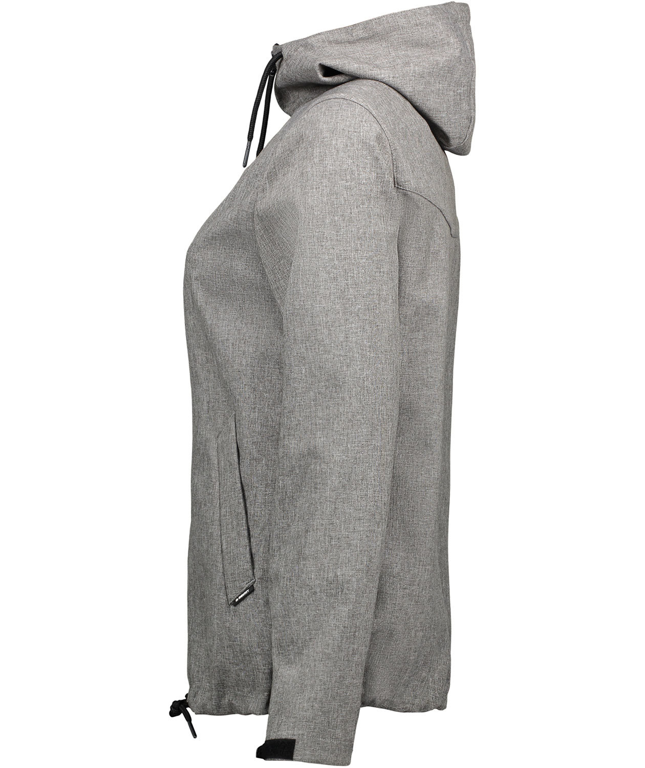 ID Casual women's softshell jacket, Grey Melange, large image number 1