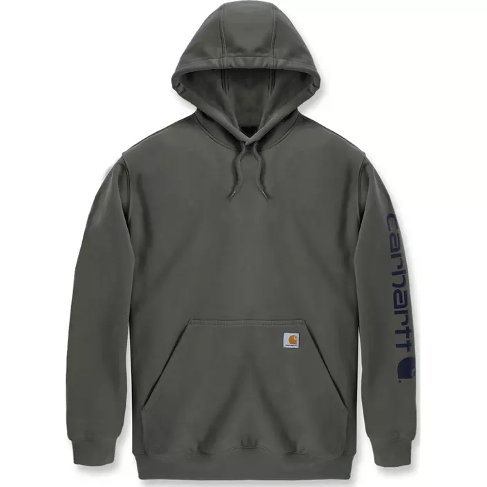 Carhartt Midweight hættetrøje, Dusty Olive, large image number 0