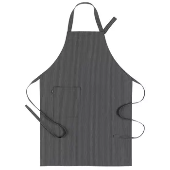 Segers 4579 bib apron with pocket, Antracit Grey
