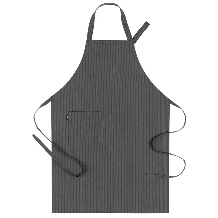 Segers 4579 bib apron with pocket, Antracit Grey, Antracit Grey, large image number 0