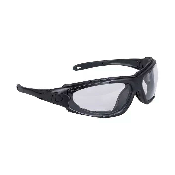 Portwest PW11 Levo safety glasses, Clear, Clear, large image number 0