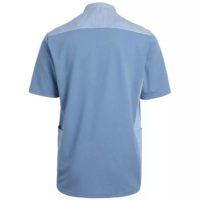 Kentaur kortärmad pique skjorta, Ljus Blå, large image number 2