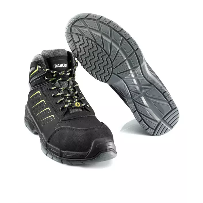 Mascot Bimberi Peak safety boots S3, Black, large image number 0