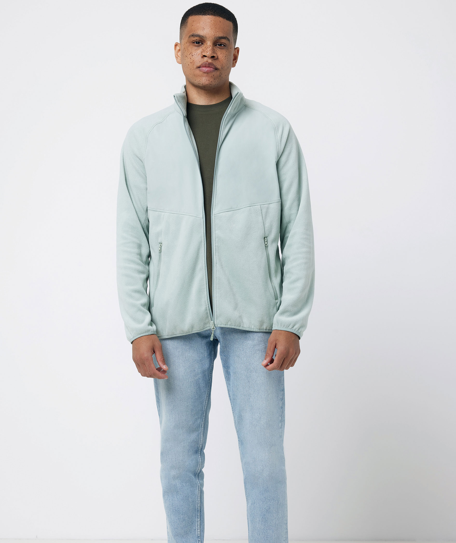 Iqoniq Talung fleecetr&ouml;ja, Iceberg Green, large image number 10