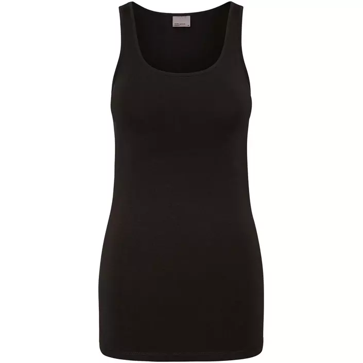 Vero Moda VMMAXI MY SOFT lang dame top, Black, large image number 0