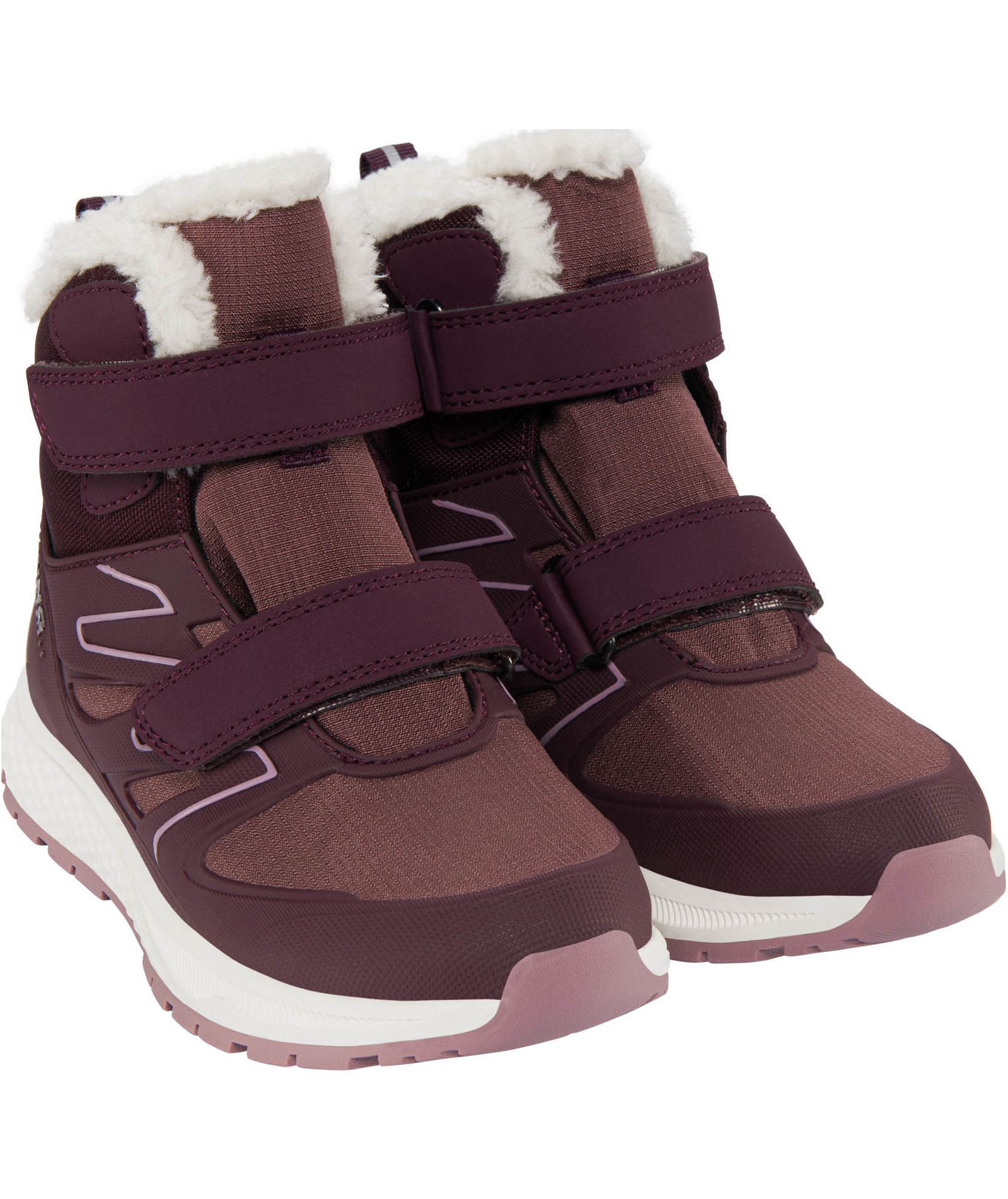 Viking Equip Defence Warm WP 2V boots for kids, Grape/Antique Rose, large image number 2