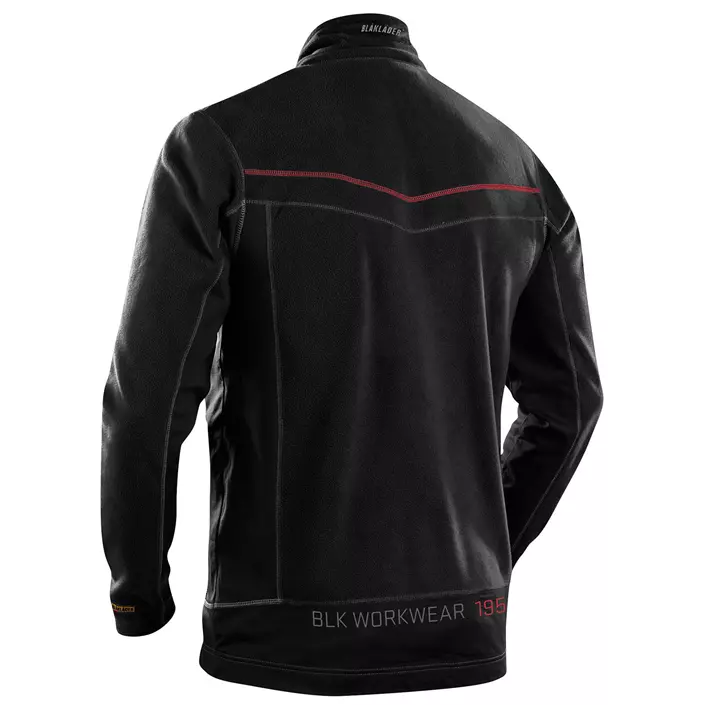 Blåkläder Microfleece jacket, Black, large image number 2