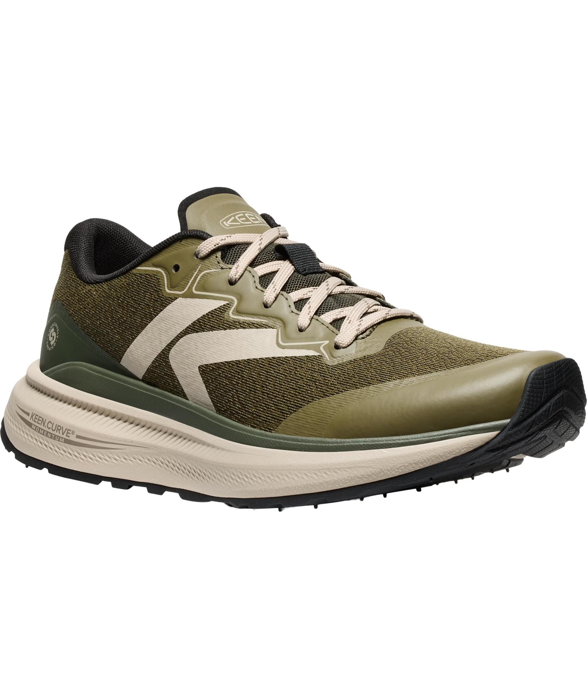 Keen WK500 hiking shoes, Winter moss/plaza taupe, large image number 2