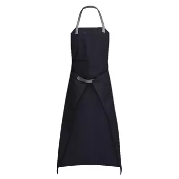 Kentaur bib apron with pockets, Dark Marine Blue