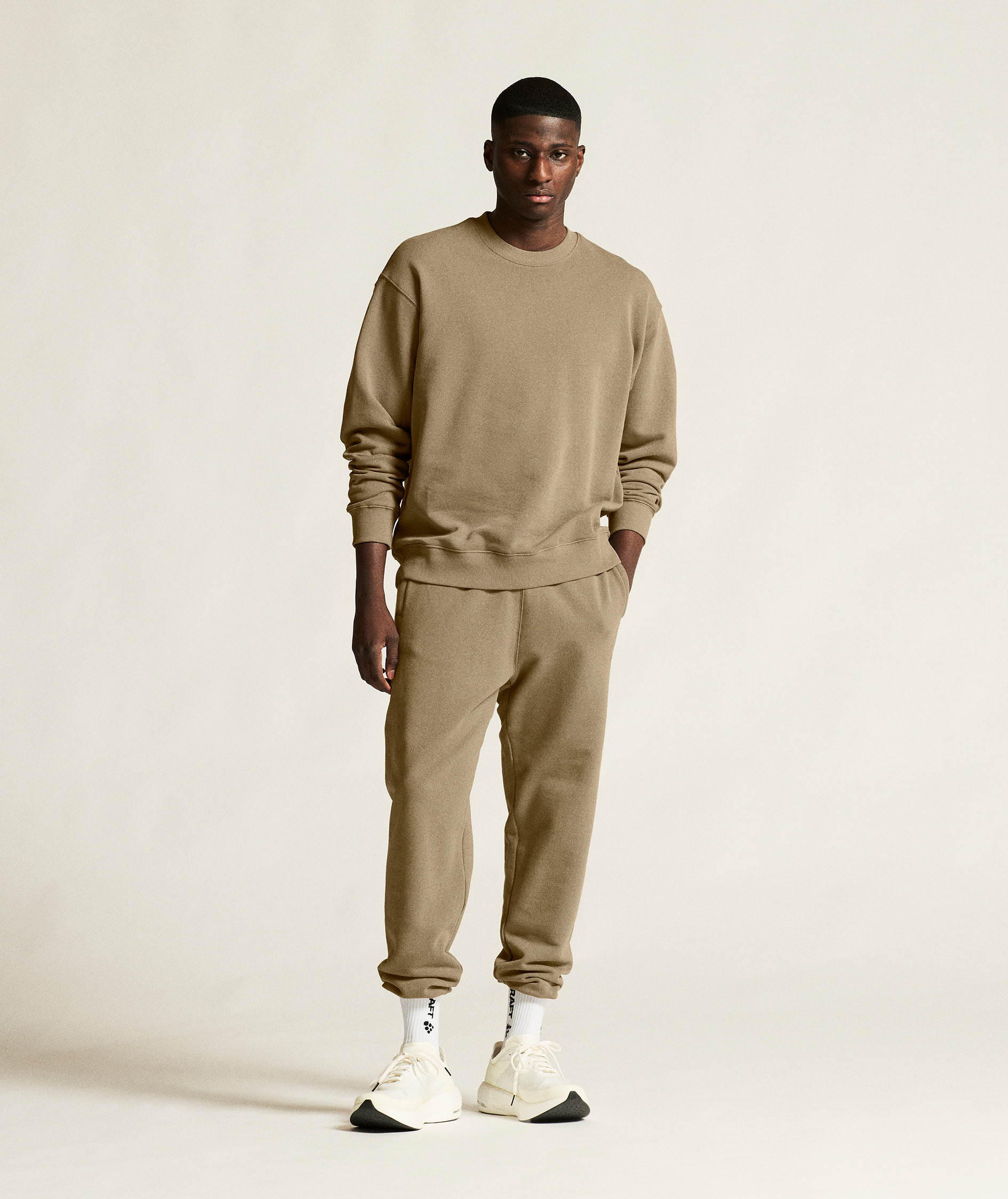 Craft Frequent sweatshirt, Taupe, large image number 7