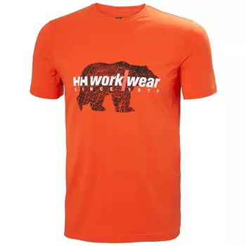 Helly Hansen T-skjorte, Mørk Oransje