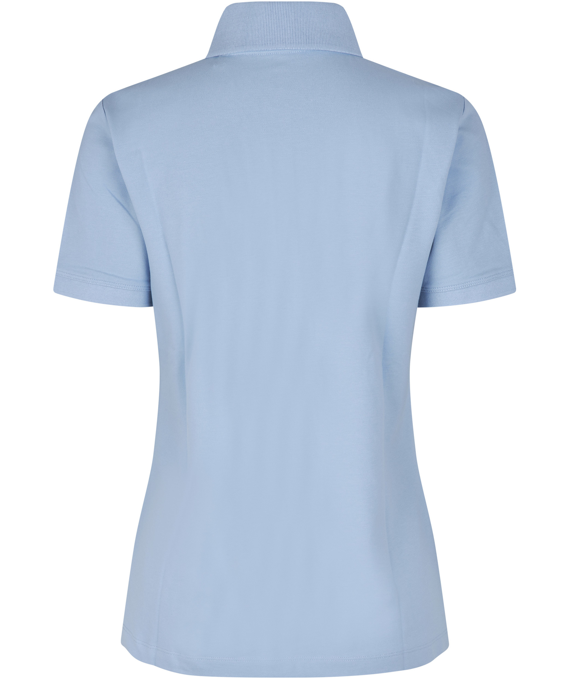 ID organic women's polo shirt, Light Blue, Light Blue, large image number 1
