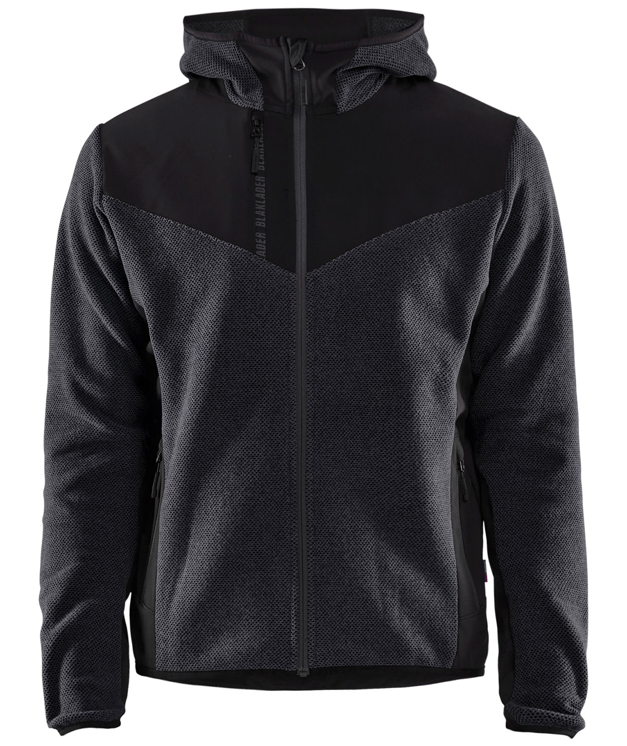 Bl&aring;kl&auml;der stickadjacka, Antracitgr&aring;/Svart, Antracitgr&aring;/Svart, swatch