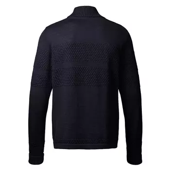 Clipper Saltum knitted turtleneck sweater, Captain Navy