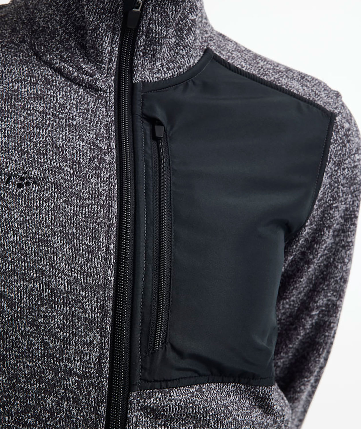 Craft ADV Explore Heavy women&acute;s fleece jacket, Black melange