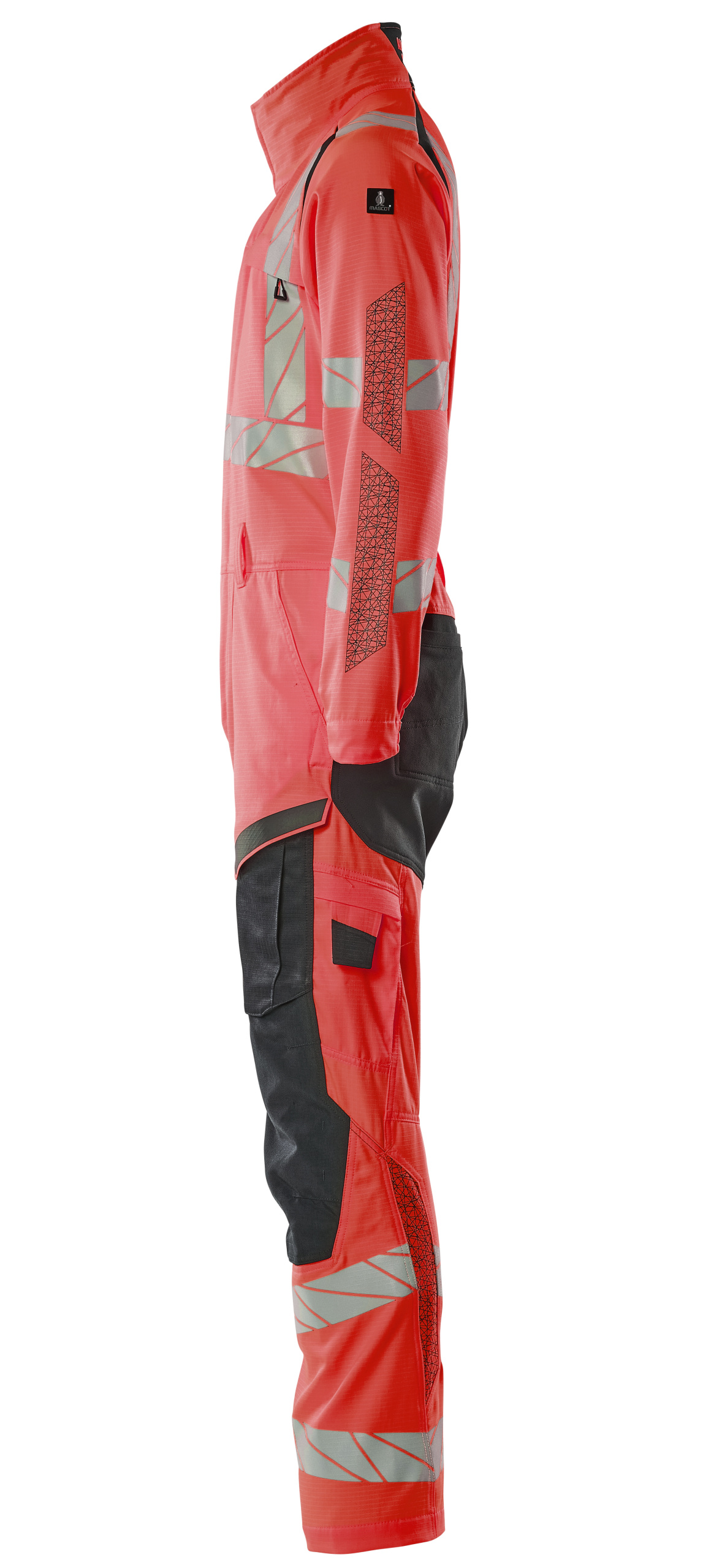 Mascot Accelerate Safe overall, Varsel R&ouml;d/M&ouml;rk Marin, large image number 2