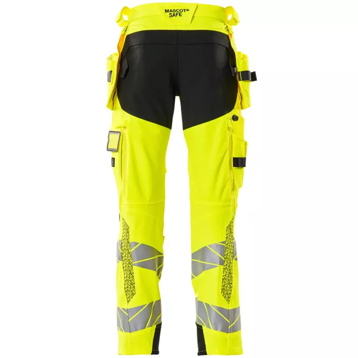 Mascot Accelerate Safe craftsman trousers Full stretch, Hi-vis Yellow/Black, large image number 1