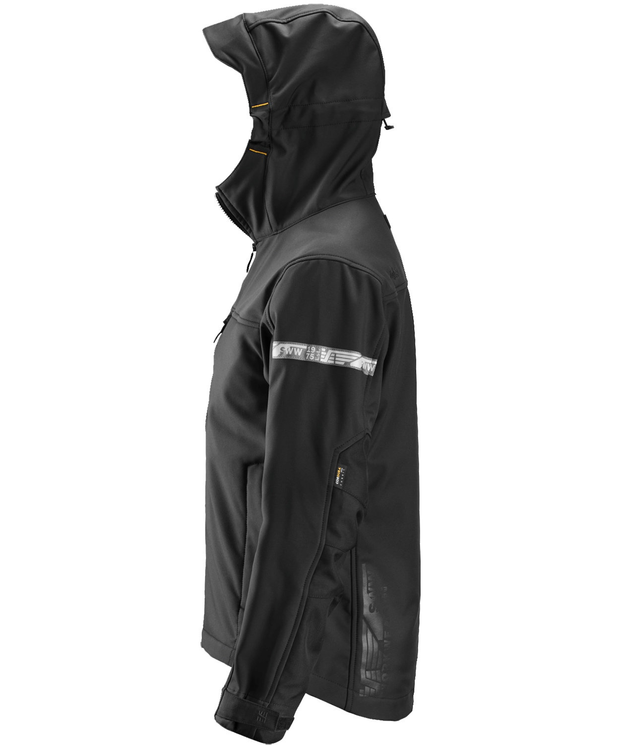 Snickers AllroundWork softshelljacka 1229, Svart, large image number 3