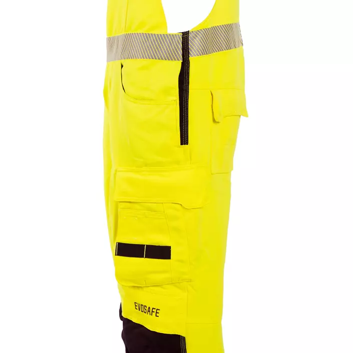 Viking EVOSAFE bib and braces, Hi-vis Yellow/Black, large image number 3