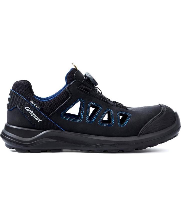 Grisport 70576 skyddssandaler S1P, Svart