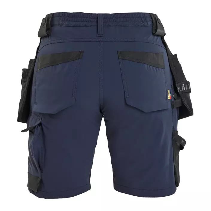Blåkläder Damen Handwerkershorts full stretch, Dunkel Marine Blau/Schwarz, large image number 1