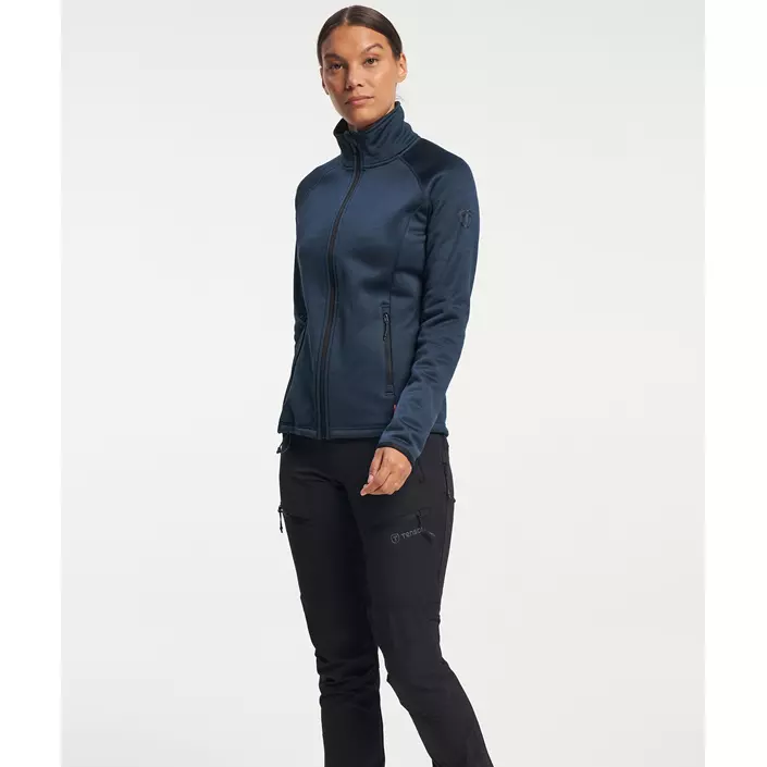 Tenson TXlite dame cardigan, Dark blue, large image number 1