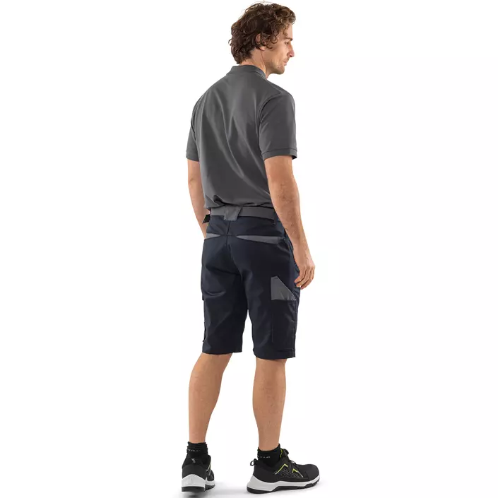 Fristads Green shorts 2932 GWM, Mörk marin/Grå, large image number 3