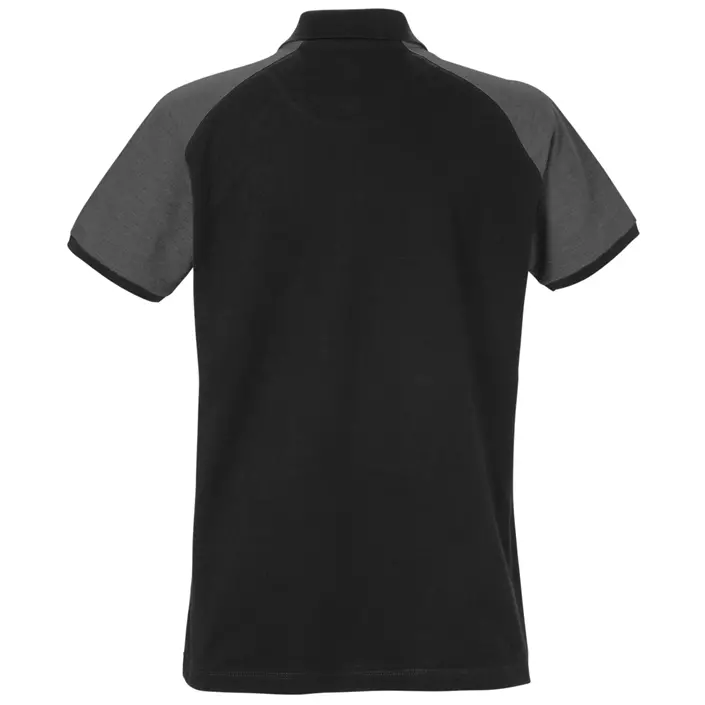 Fristads Acode dame polo T-shirt 7651 PIQ, Black/Grey, large image number 1