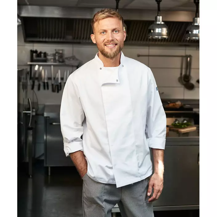 Nybo Workwear Taste chefs jacket, White, large image number 1