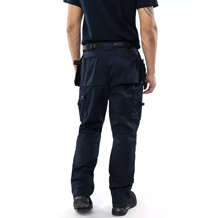 Fristads Green craftsman trousers 241 GS25, Dark Marine Blue, large image number 3