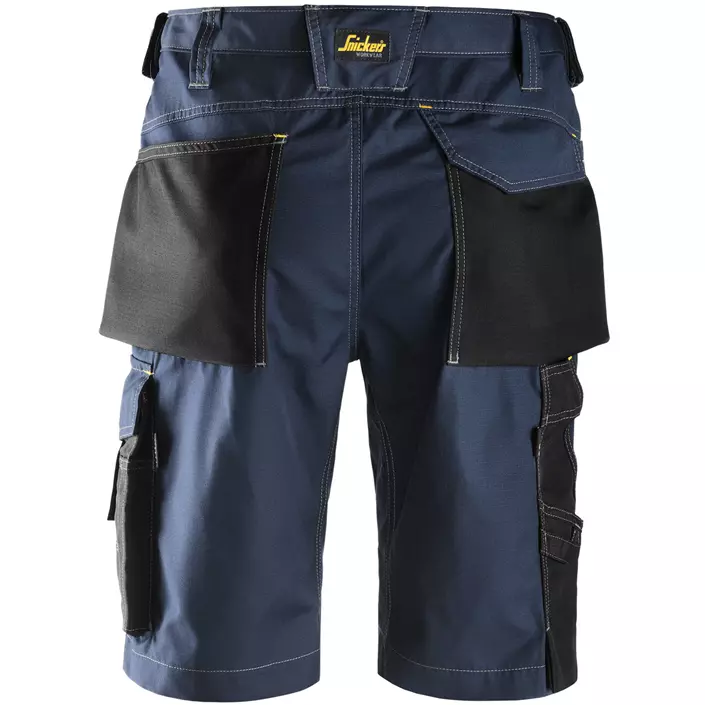 Snickers håndverker shorts, Marine/Svart, large image number 1