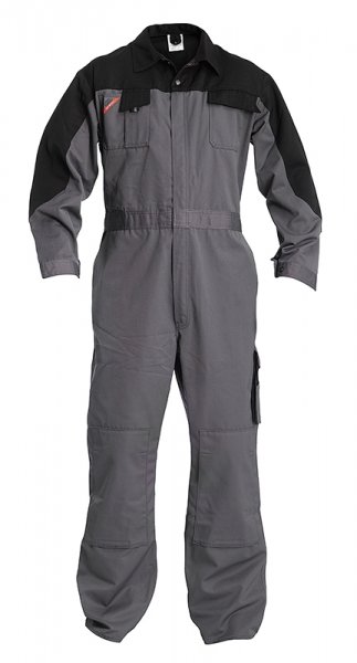 Engel Enterprise overall, Gr&aring;/Svart