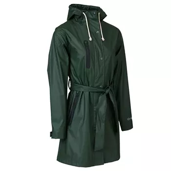 Elka Recycled PU women's raincoat, Olive
