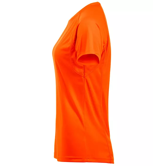 Clique Active Damen T-Shirt, Hi-vis Orange, large image number 1
