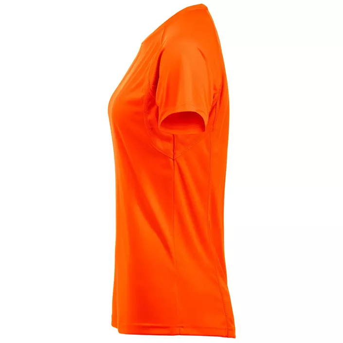 Clique Active Damen T-Shirt, Hi-vis Orange, large image number 1