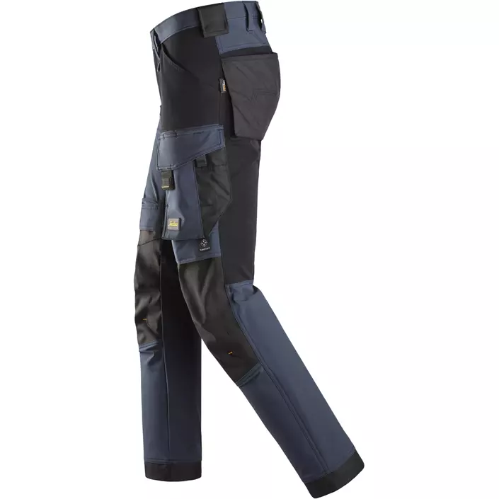 Snickers AllroundWork arbetsbyxa 6375 full stretch, Navy/black, large image number 7