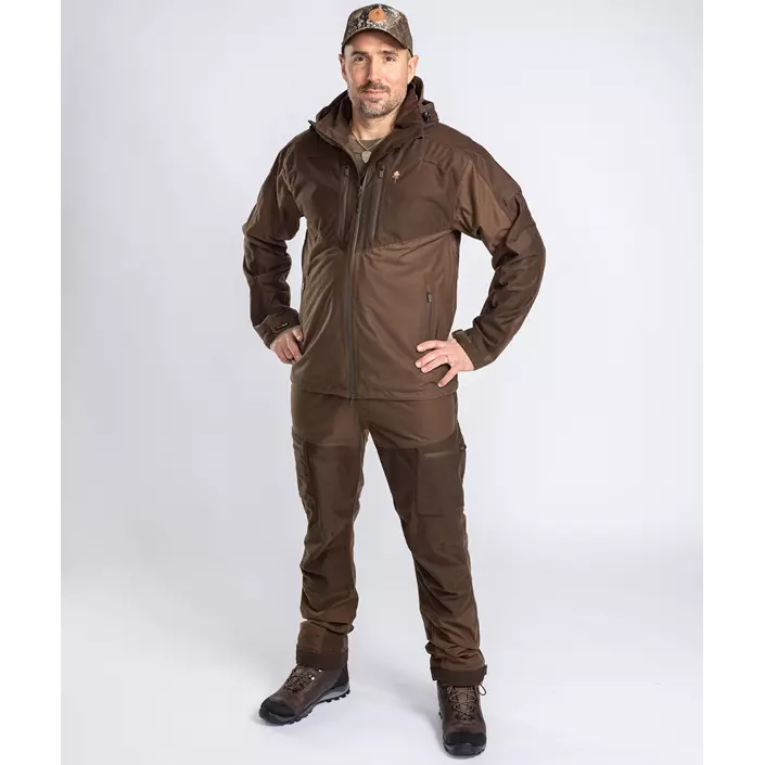 Pinewood Retriever Active jakke, Hunting Brown/Suede Brown, large image number 10