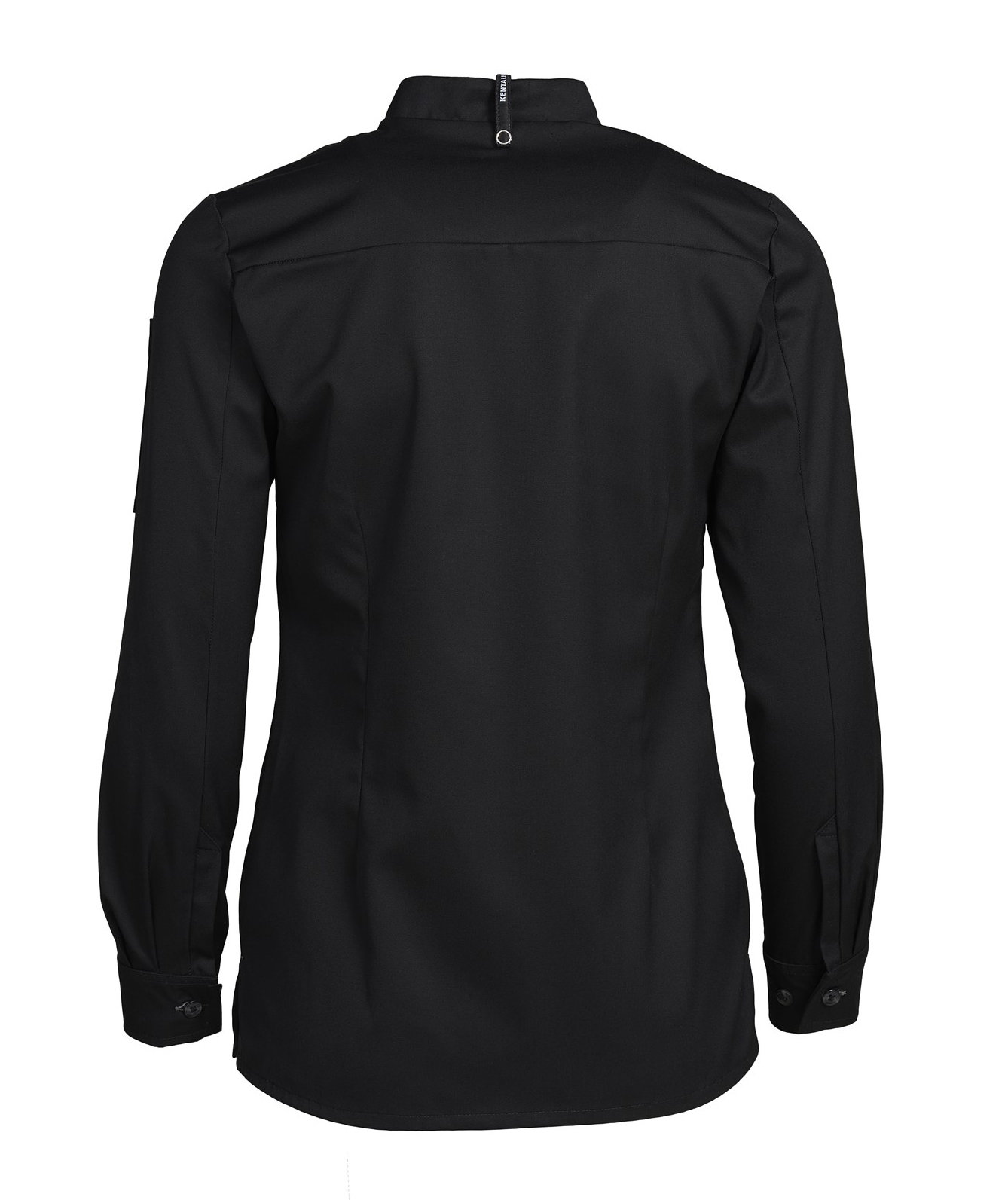 Kentaur women's chef/service shirt, Black