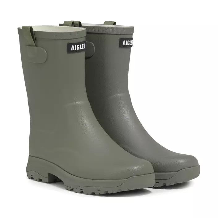 Aigle Alya Damen Gummistiefel, Taillis, large image number 1