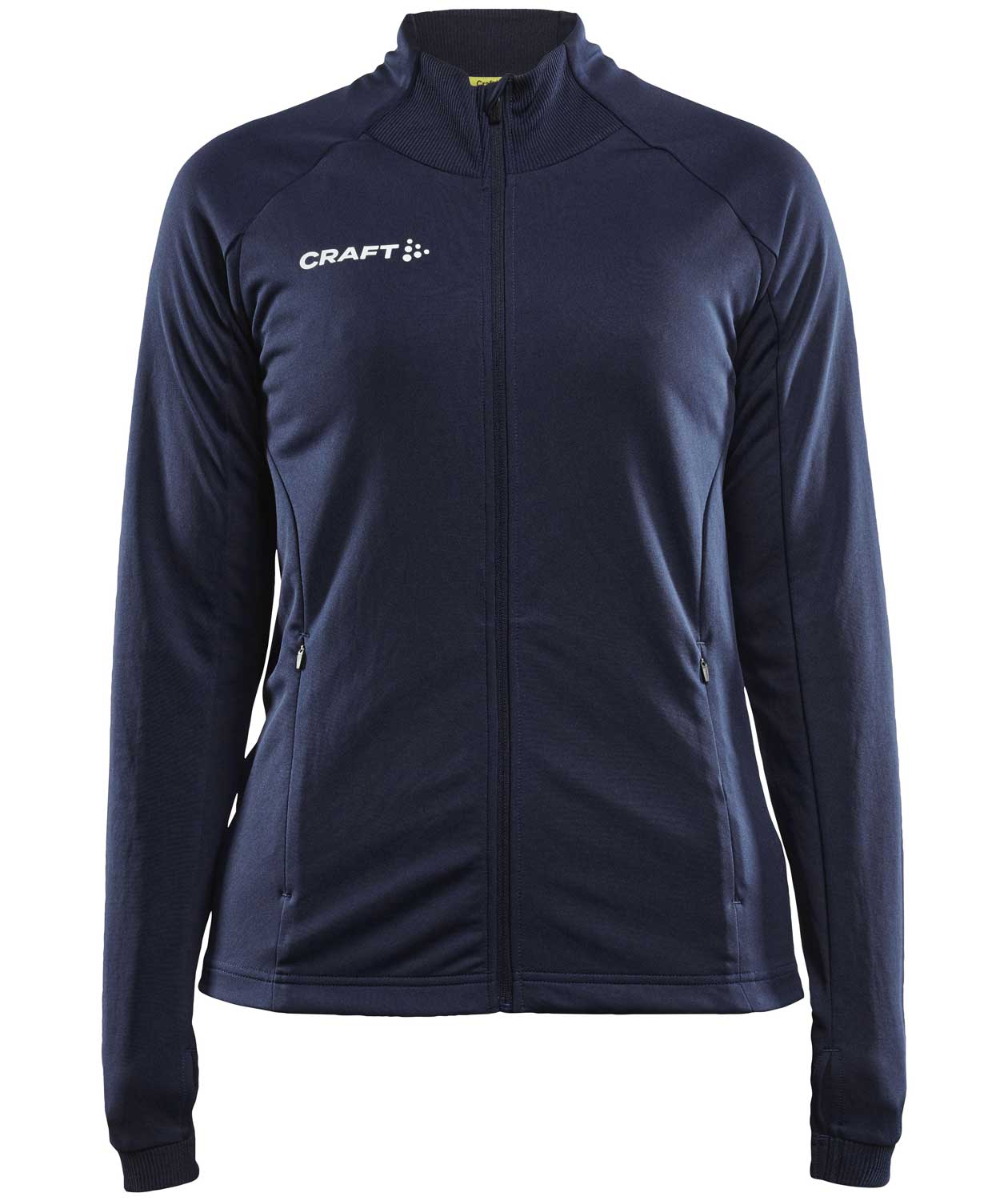 Craft Evolve Full Zip dame sweatshirt, Navy, Navy, swatch