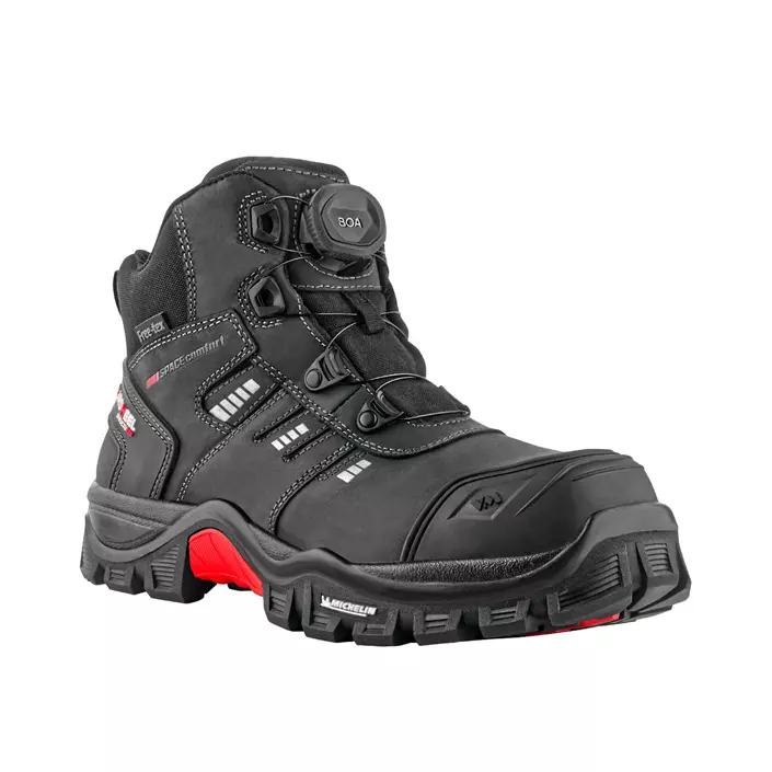 VM Footwear Buffalo Boa® vernestøvletter S3, Svart, large image number 0