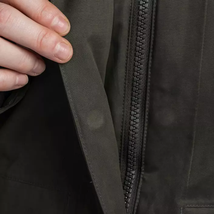 Pinewood dame vinter parkajakke, Dark Green, large image number 7