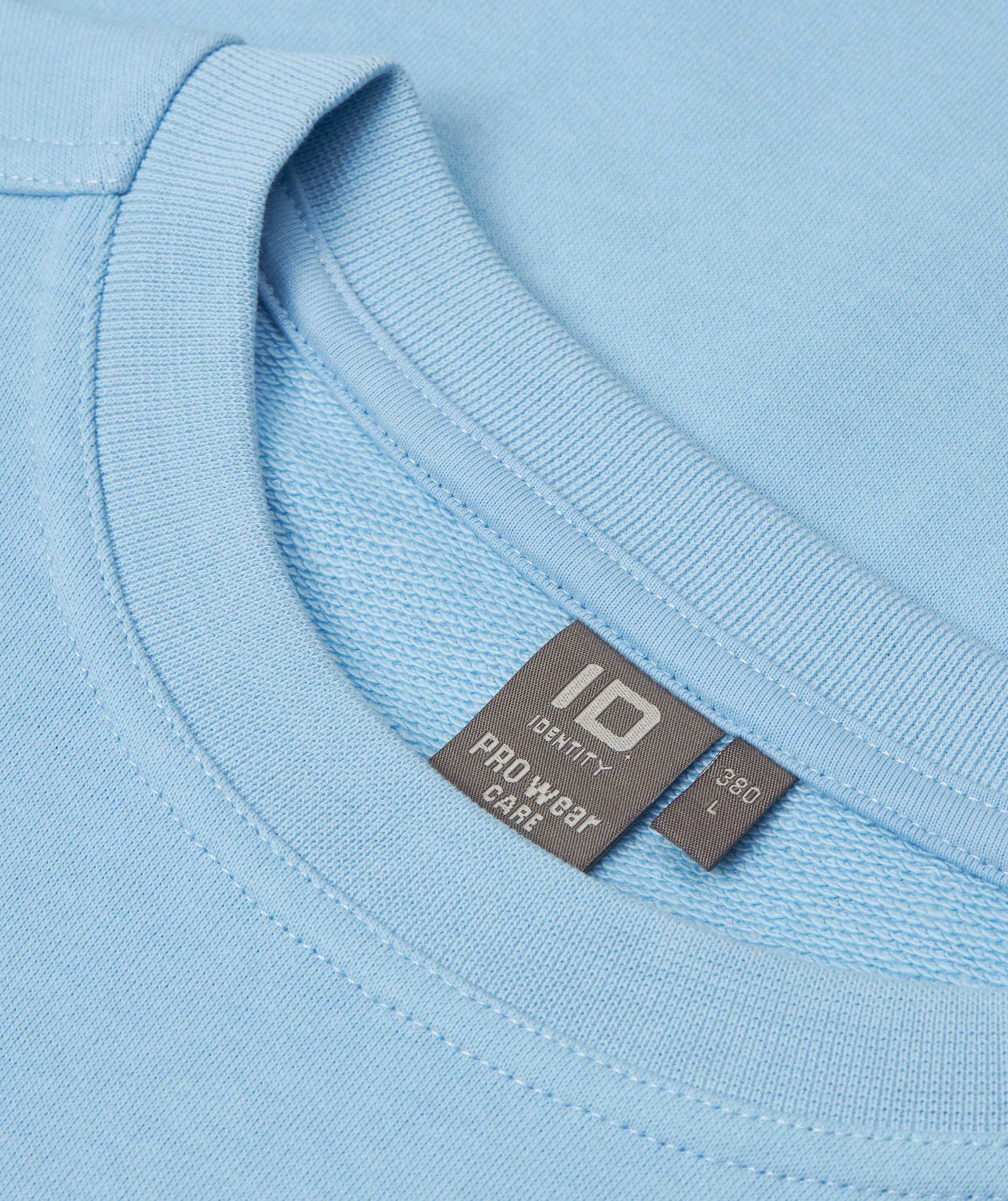 ID Pro Wear CARE sweatshirt, Light Blue, large image number 3