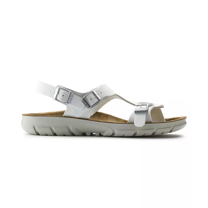 Birkenstock Saragossa Narrow Fit women's sandals, White, large image number 4