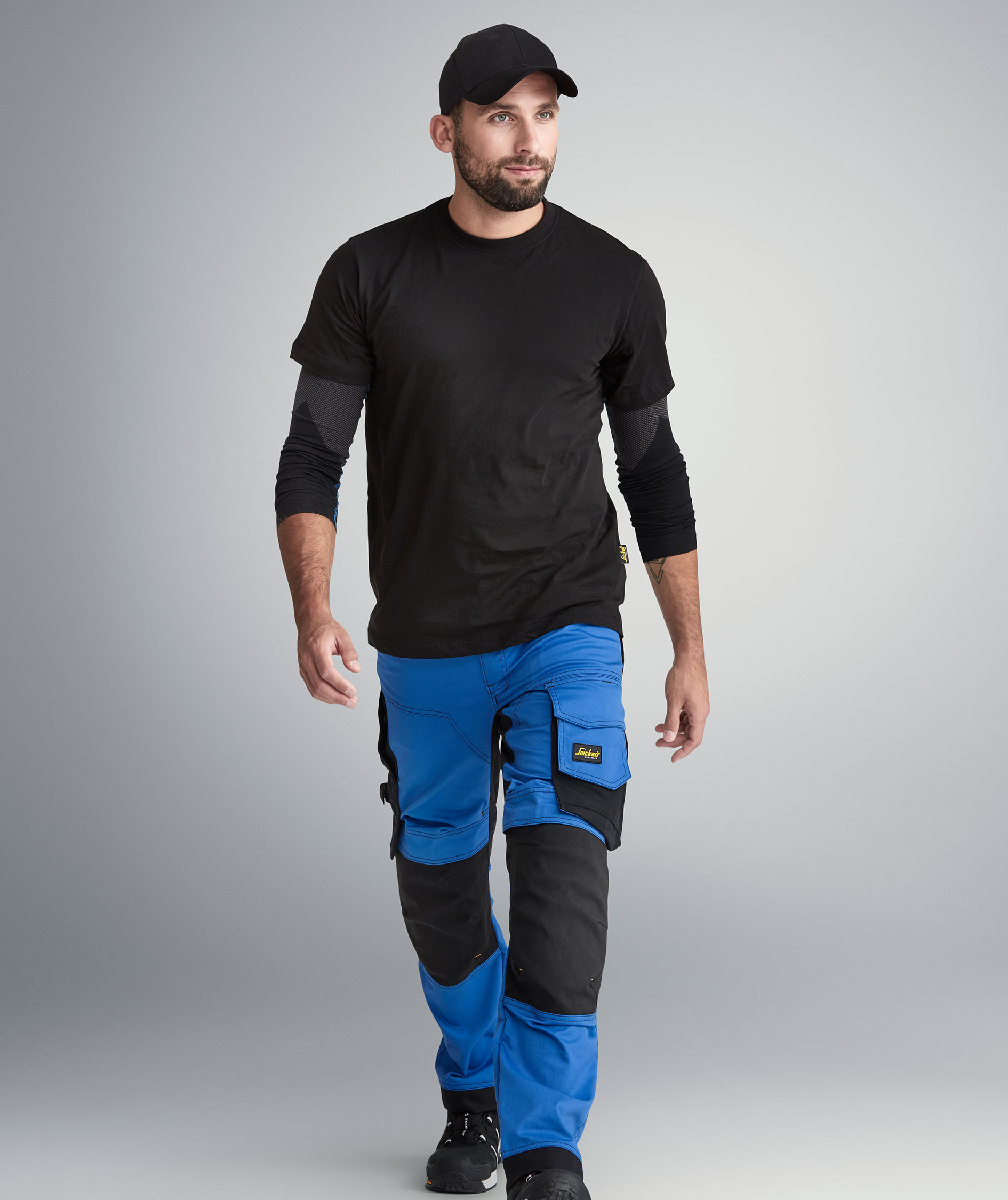 Snickers T-shirt 2502, Svart