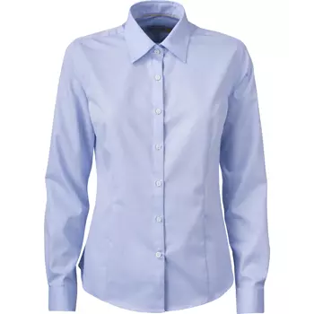J. Harvest & Frost Indigo Bow 34 slim fit skjorte, Sky Blue