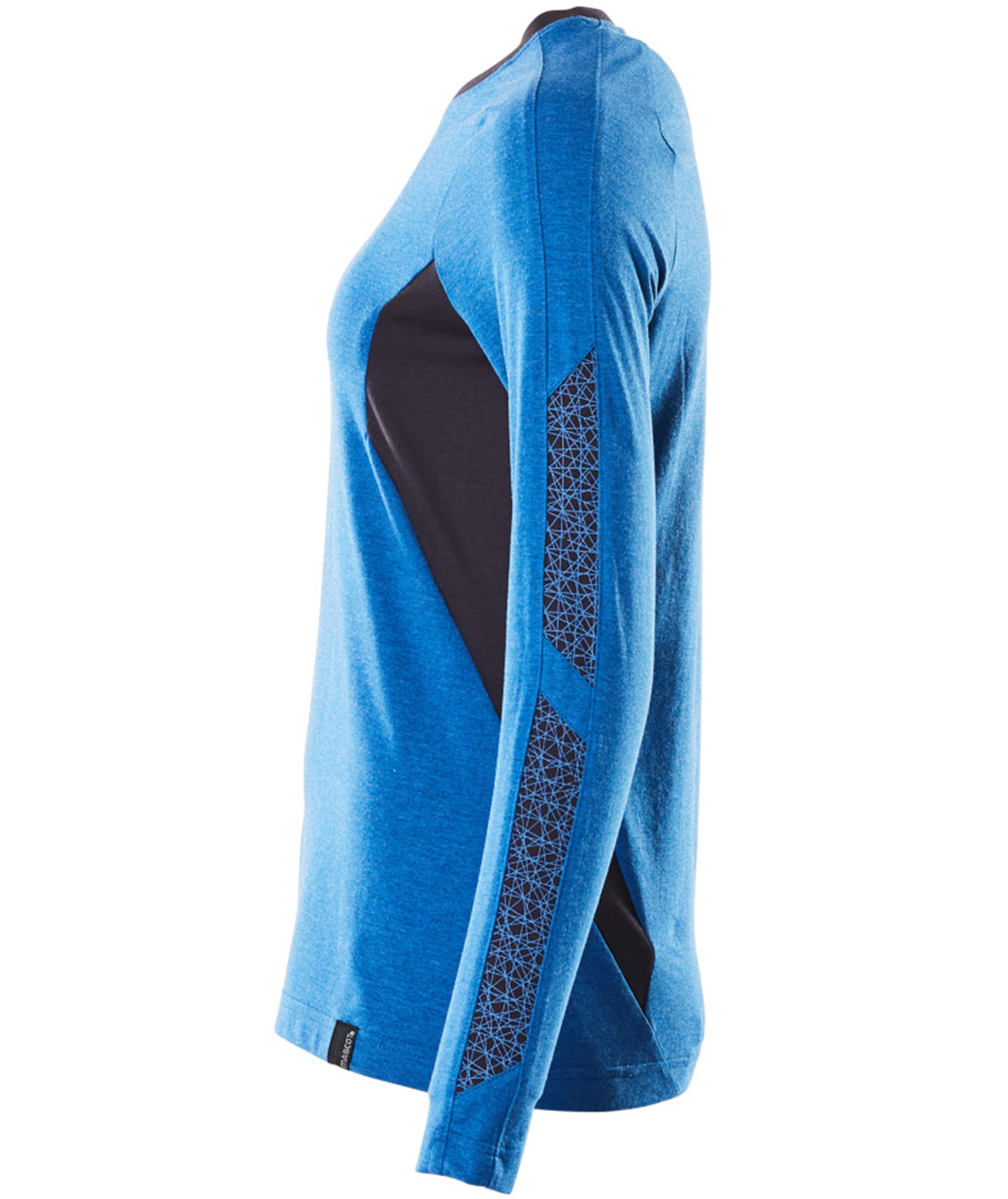 Mascot Accelerate long-sleeved women's T-shirt, Azure Blue/Dark Navy, large image number 3