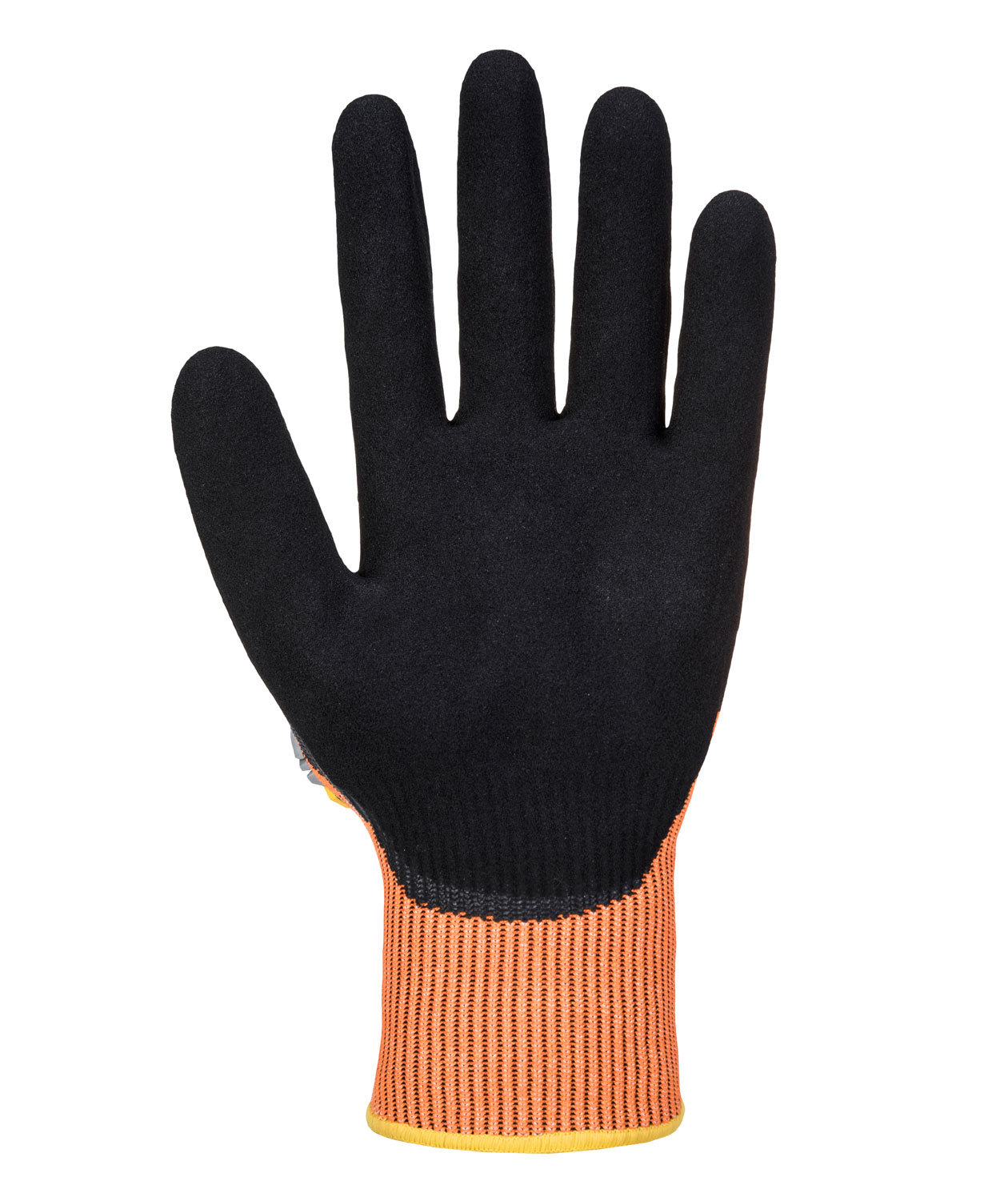 Portwest A727 DW VHR impact-reducing cut resistant gloves Cut E, Orange, large image number 1